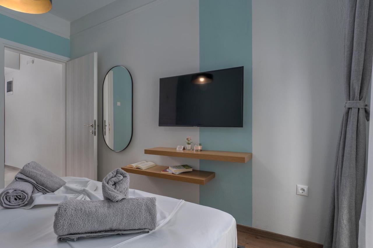 Estia Thessaloniki Apartment, Cozy, Spacious, Sunny, 2 Rooms-5 Beds Esterno foto