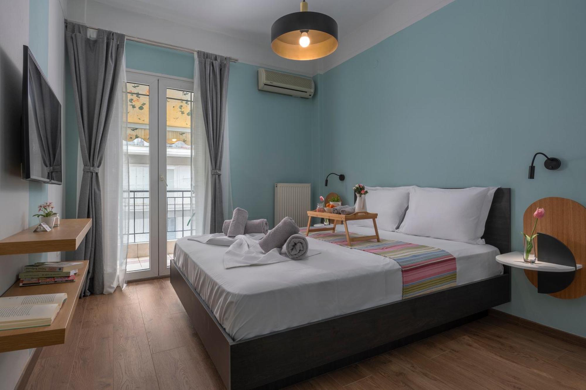 Estia Thessaloniki Apartment, Cozy, Spacious, Sunny, 2 Rooms-5 Beds Esterno foto